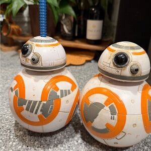 Two Disney Parks Star Wars Galaxy's Edge BB-8 Cup Sippers